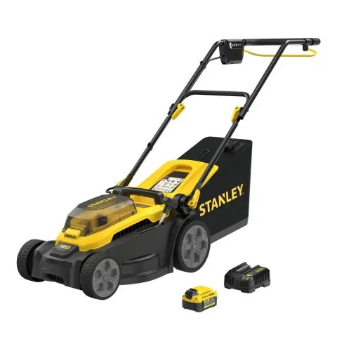 Populärt val SCMWP3401M1-QW STANLEY Gräsklippare med batteri och laddare